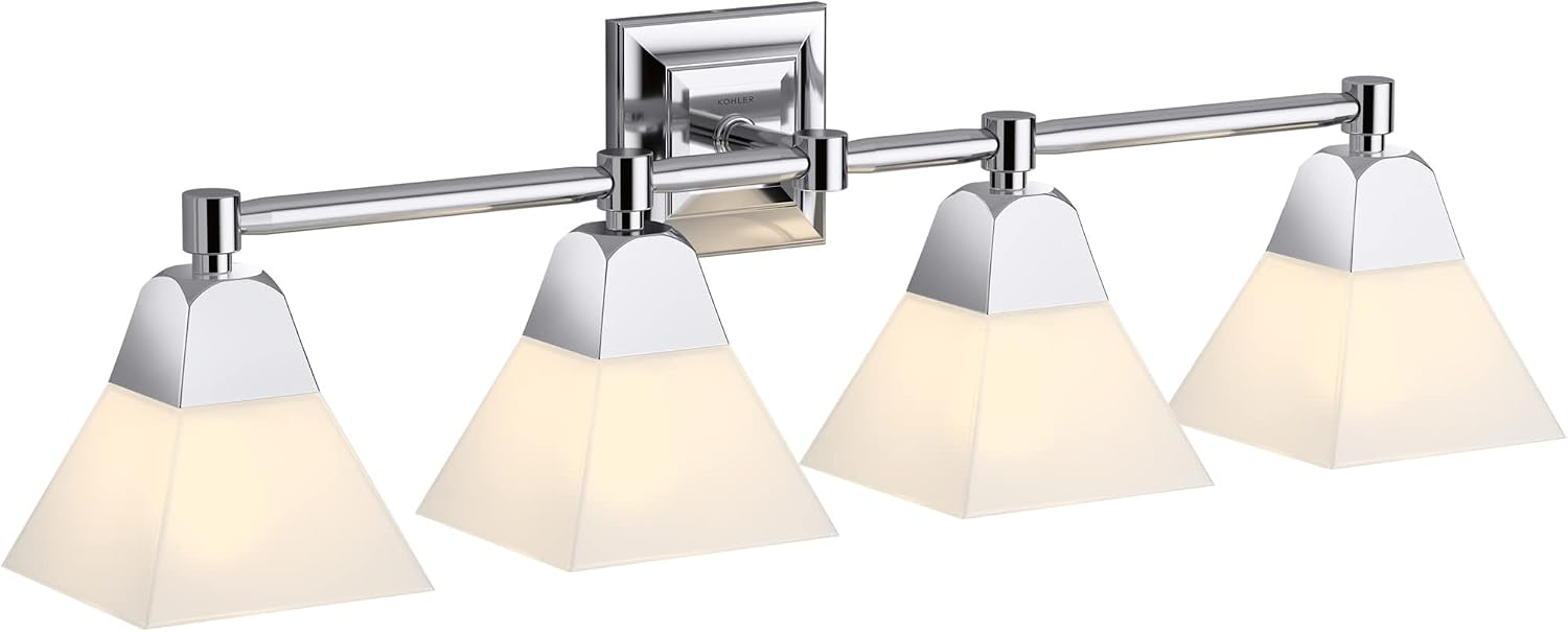 Kohler 4-Light Vanity - Brushed Nickel Memoirs Collection