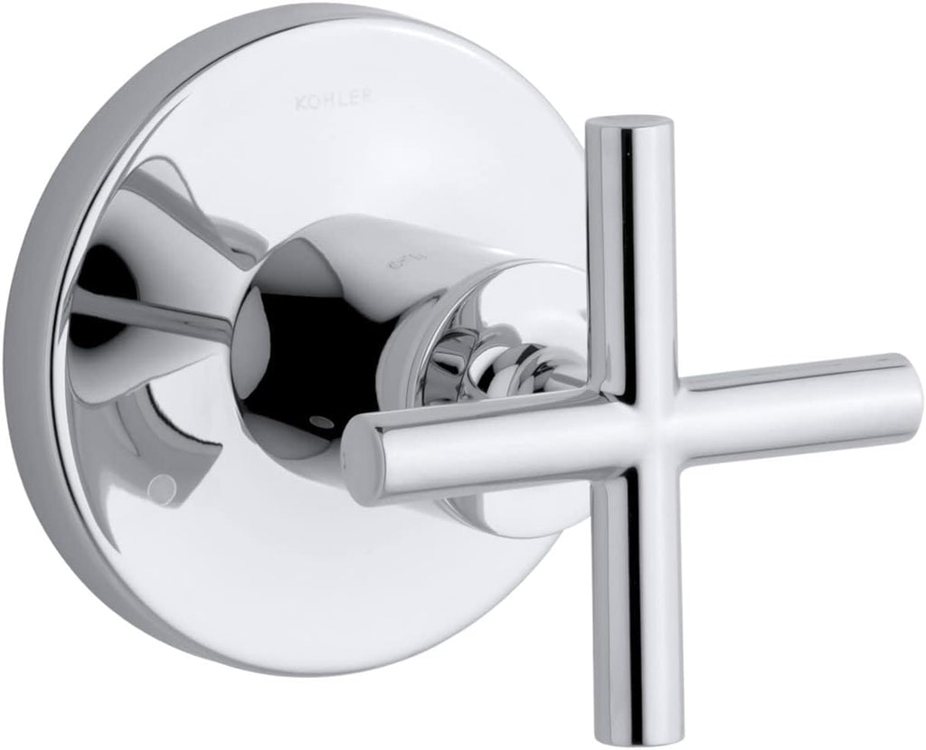 KOHLER Purist® Valve trim with cross handle for transfer valve, requires valve