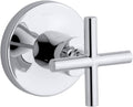 KOHLER Purist® Valve trim with cross handle for transfer valve, requires valve