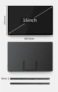 Portable Laptop Monitor Portable Display 16-inch 3K Ten-Point Touch Game Console Extended Sub-Screen 60 Hz Refresh Rate Gaming Display