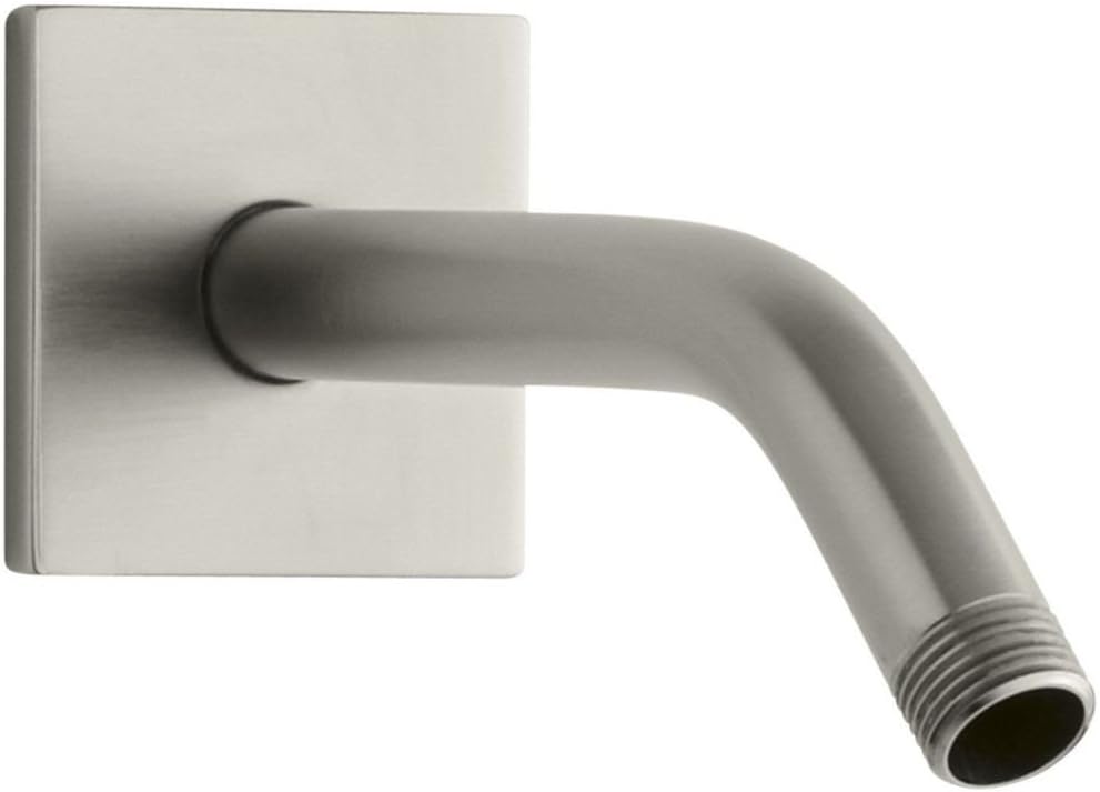 KOHLER Loure(R) 7-1/2' Showerarm and Flange, Vibrant Brushed Nickel