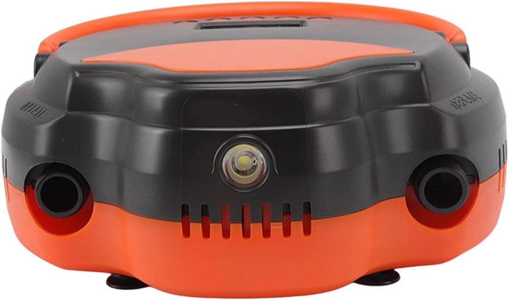 12V Vehicle Electric Air Pump, High Pressure Inflatable Pump for Paddle Board, Surfboard, Rubber Boat - Preset Pressure System, LED Display, Portable Design for Outdoor Use