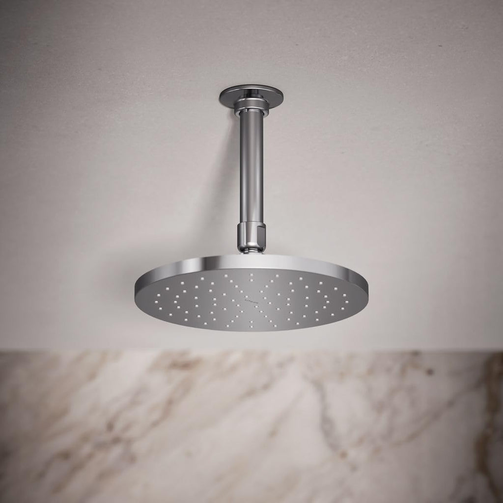 Kohler 13688-CP Contemporary Round 8' single-function rainhead, 2.5 gpm, Polished Chrome
