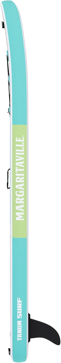 TANDM Surf Margaritaville 10'6 x 33in, Inflatable Stand-Up Paddle Board, High Traction with Cargo Bungee - SUP with Adjustable Paddle, Carrying Case, Pump and Accessories Included