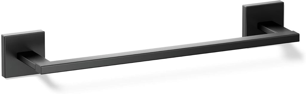 Kohler 23286-BL Square 12' Towel bar, Matte Black