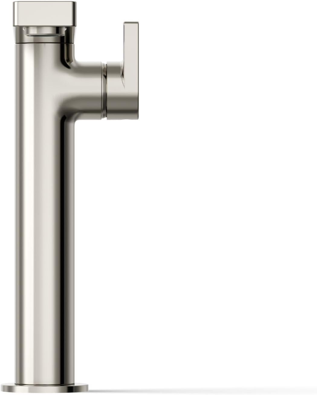 Kohler 73168-4-SN Composed® Tall Single-Handle Bathroom Sink Faucet with Lever Handle, 1.2 gpm, Vibrant Polished Nickel