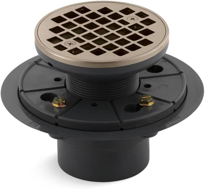KOHLER Clearflo Round design tile-in shower drain