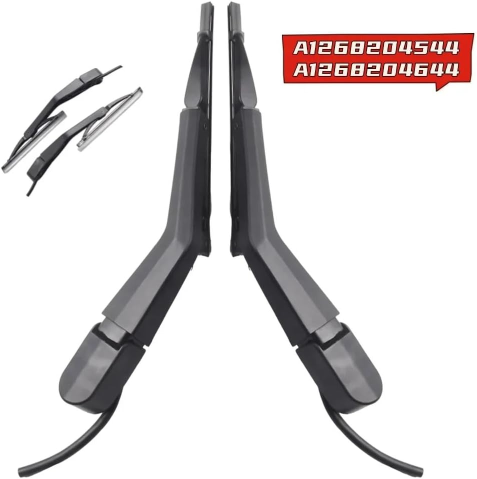 compatibility with For Benz W126, 2Pcs Front Windscreen Wiper Blades A1268204544 A1268204644 Auto Parts Car Exterior Accessories