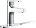 Kohler 74021-4-CP Taut® Single-Handle Bathroom Sink Faucet, 1.2 gpm, Polished Chrome