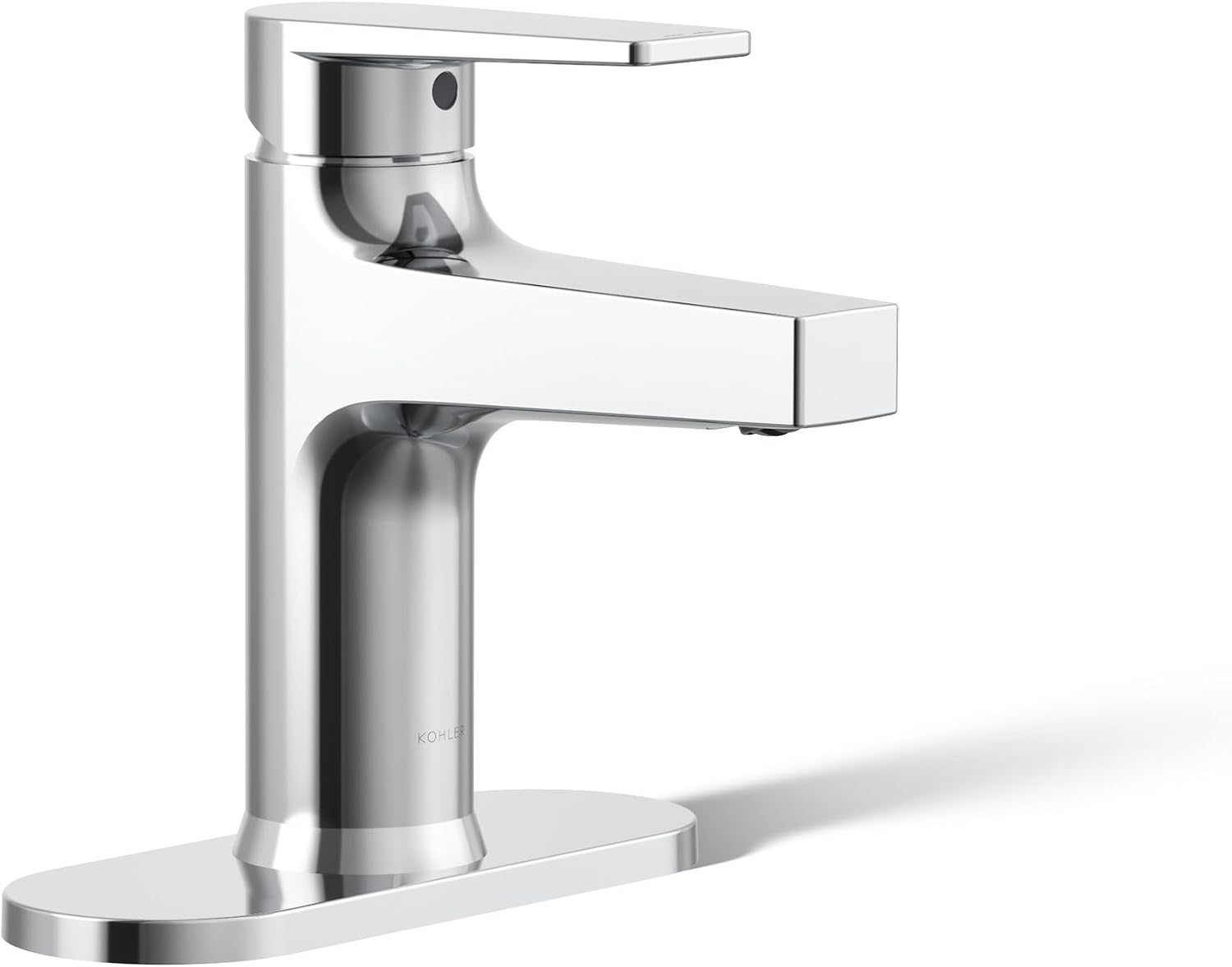 Kohler 74021-4-CP Taut® Single-Handle Bathroom Sink Faucet, 1.2 gpm, Polished Chrome