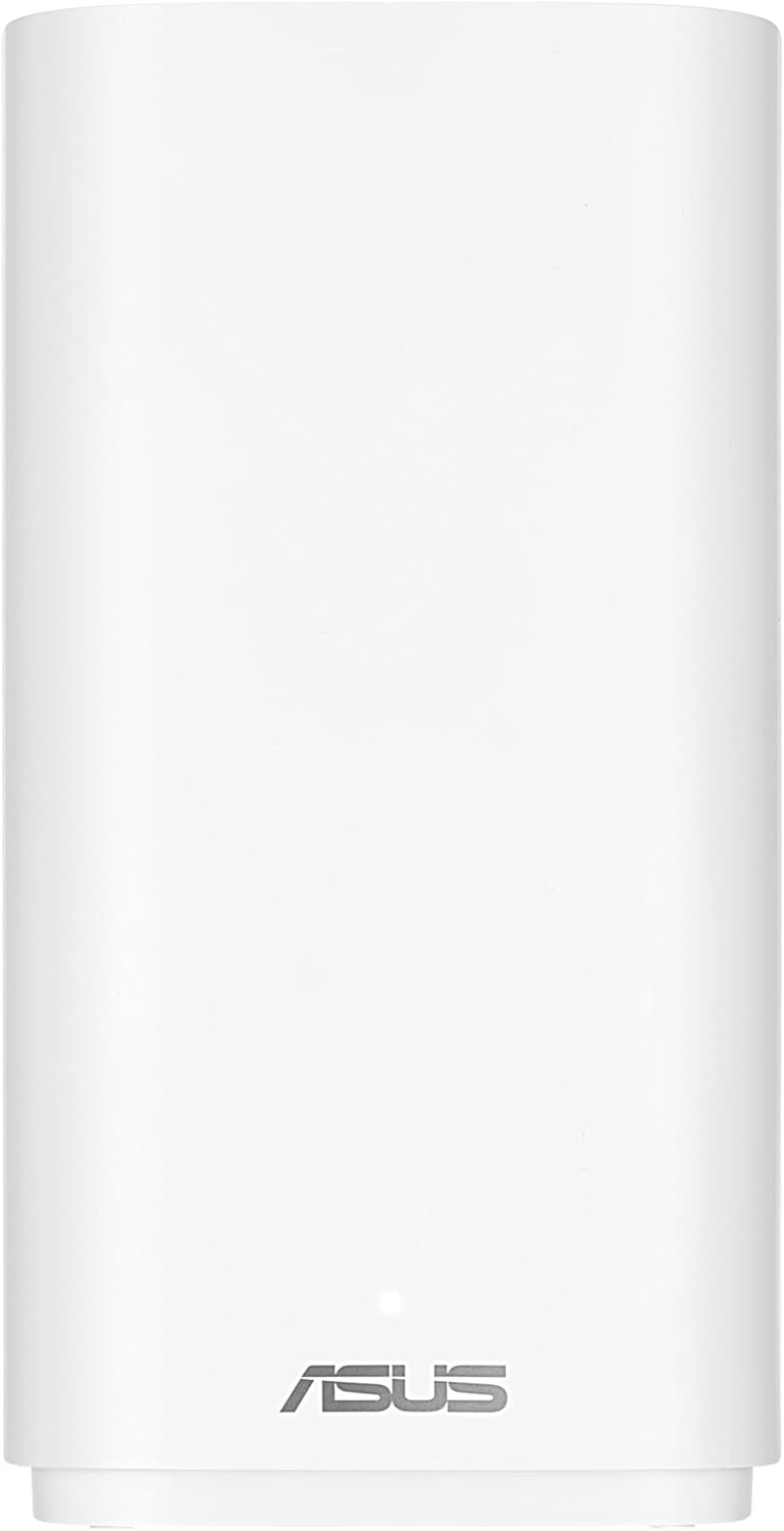 ASUS ZenWiFi BD5 Outdoor Dual-Band WiFi 7 Mesh, 5000 Mbps, Coverage up to 15,000 sq. ft. Outdoors(1pk), Dual 2.5G Ports, IP65, PoE+AC Powered, Wall and Pole Mount, VPNs