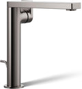 Kohler 73168-4-TT Composed® Tall Single-Handle Bathroom Sink Faucet with Lever Handle, 1.2 gpm, Vibrant Titanium