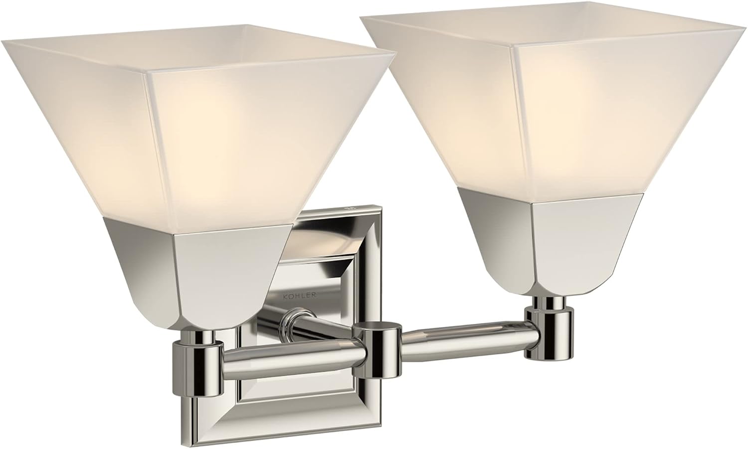 Kohler 2-Light Vanity - Brushed Nickel Memoirs
