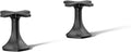 Kohler 27010-3-BL OCCASION™ Cross bathroom sink faucet handles, Matte Black