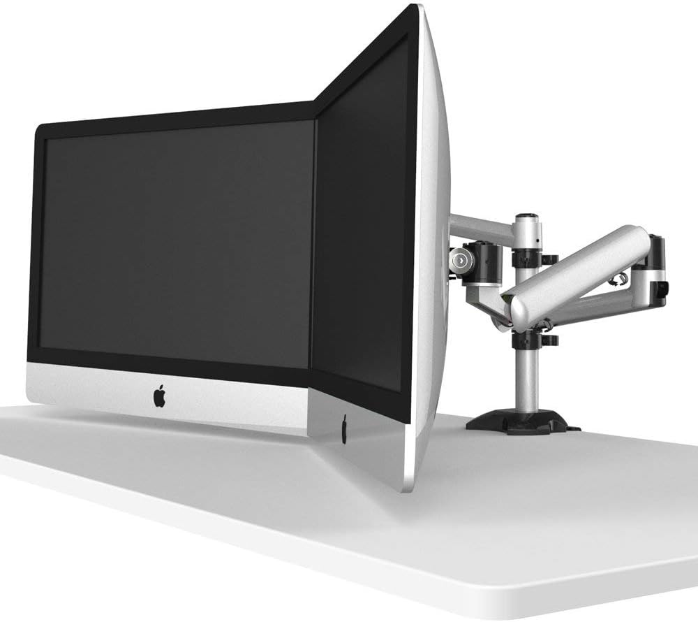 Dual Monitor Desk Mount for Apple Top Down or Side by Side (BL-AP22)