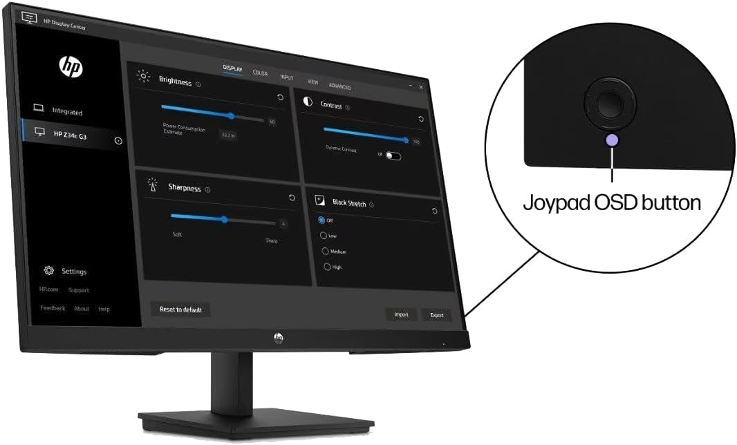 HP P22v G5 22 inch 1920 x 1080 Full HD Edge LED LCD Monitor, 2-Pack Bundle with Dual Desk Mount Monitor Stand