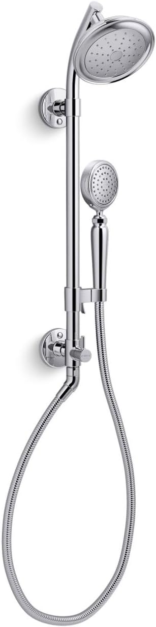 KOHLER Hydrorail-S Shower column kit with Artifacts®, 1.75 gpm, Polished Chrome