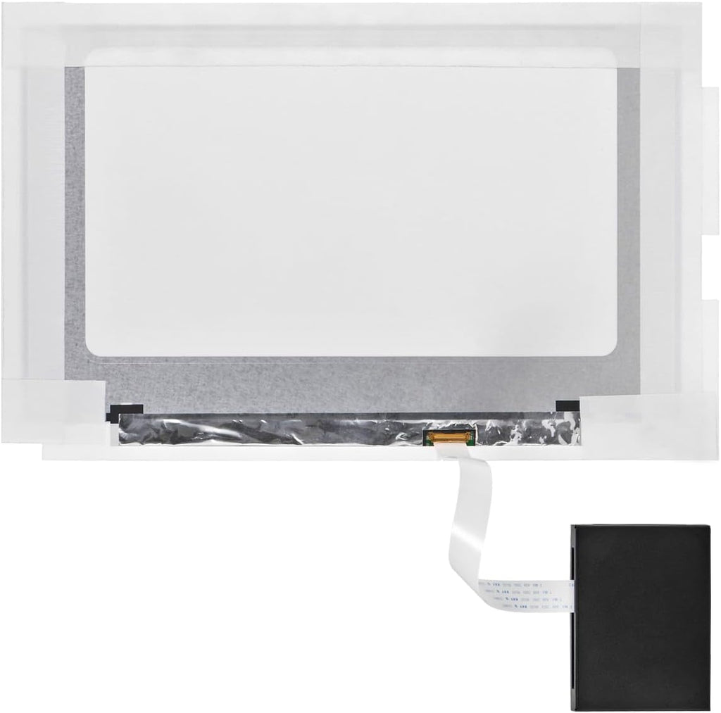 wisecoco 14 Inch LCD Screen for Lian Li O11 Mini PC Case FHD 1920x1080 Laptop Screen Replacement PC Secondary Display HDMI 72% NTSC(White)