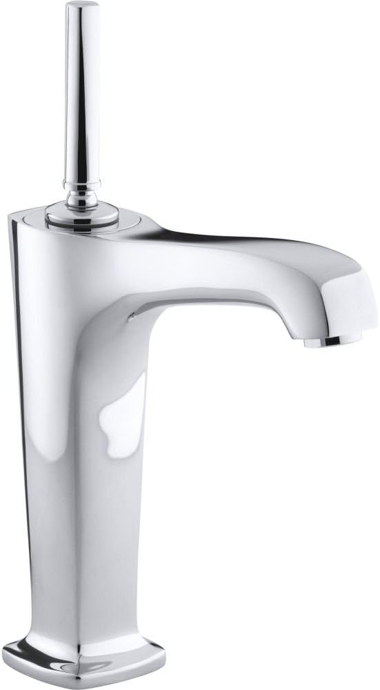 KOHLER K-16231-4-CP Margaux Tall Single Control Lavatory Faucet, Polished Chrome