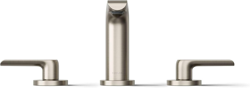 Kohler 97352-4-BN Avid® Widespread Bathroom Sink Faucet, 1.2 gpm, Vibrant Brushed Nickel