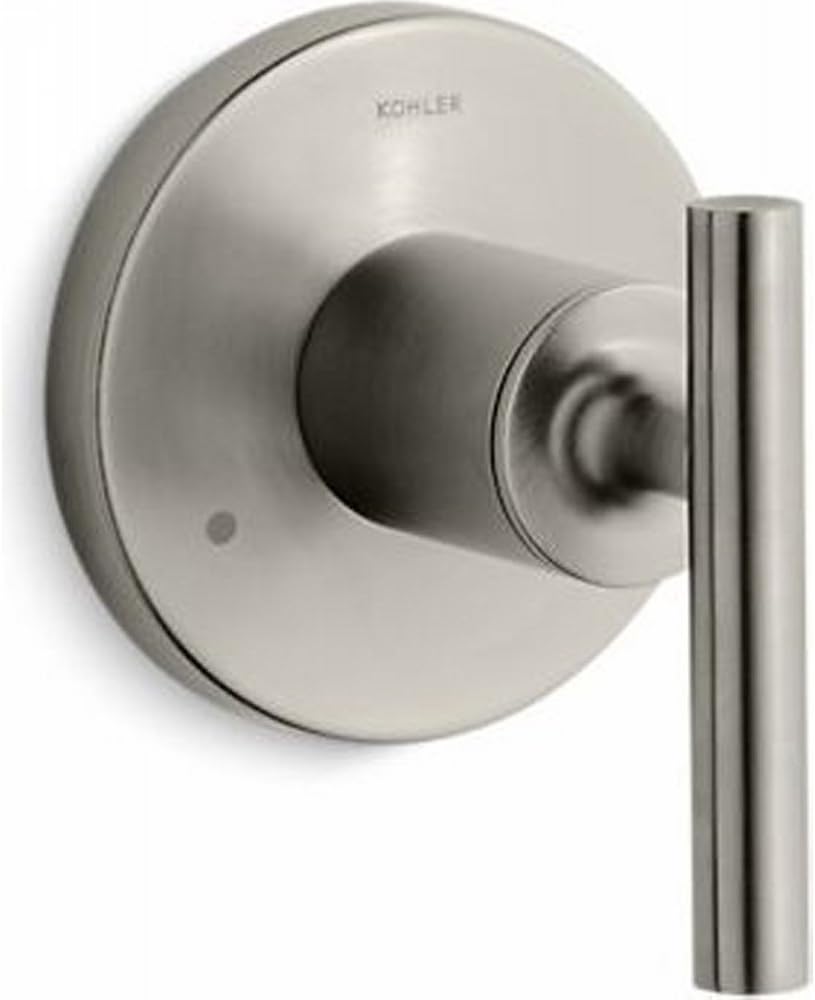 Purist® Valve trim with lever handle for transfer valve, requires valve