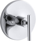 KOHLER Purist Mastershower Temperature Control Valve Trim With Lever Handle
