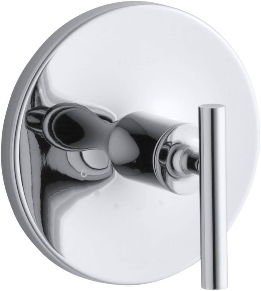 KOHLER Purist Mastershower Temperature Control Valve Trim With Lever Handle