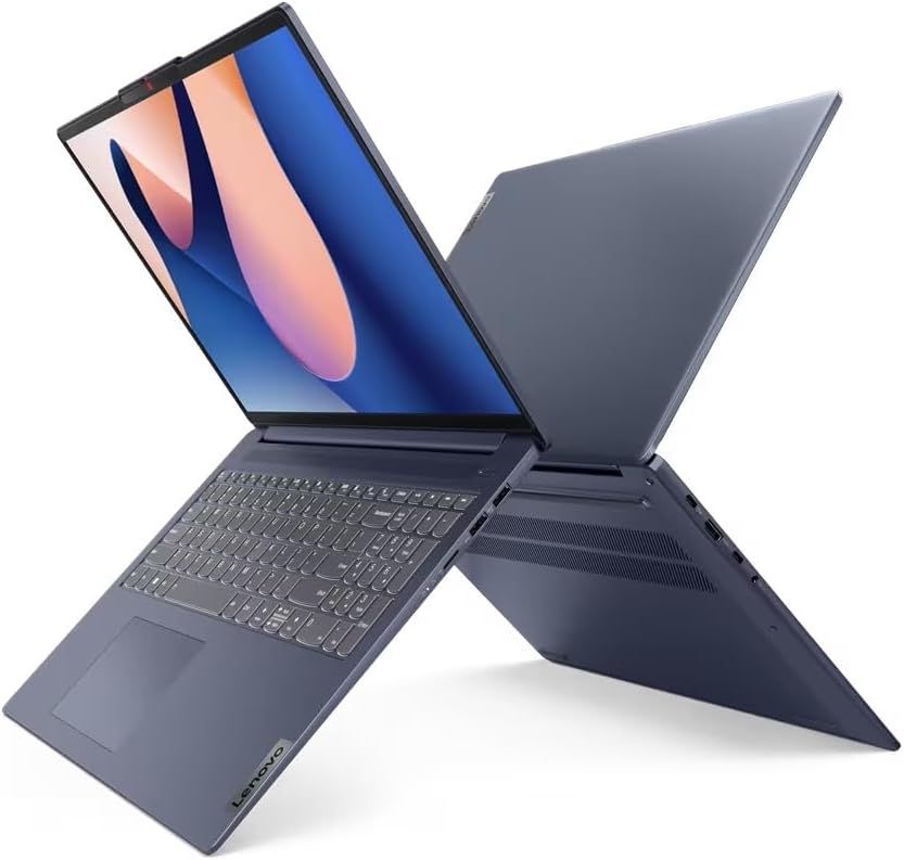 Lenovo IdeaPad Slim 5 82XF Personal Laptop - 16' 1920x1200 Touchscreen 60Hz - 10-Core Intel i7-1355U - 16GB RAM 1TB SSD - Intel Iris Xe Graphics - Fingerprint - 1080p FHD Camera - W10P - Abyss Blue