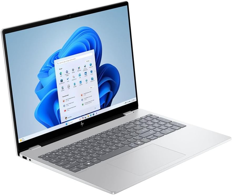 HP OmniBook 7 AI 16-ay0002nr 16' 2K OLED Touchscreen Display Gaming Laptop Computer, Intel Core Ultra 7 255H 1.5GHz; NVIDIA GeForce RTX 4050 6GB GDDR6; 32GB DDR5-5600 RAM; 1TB NVMe SSD