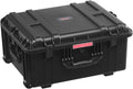 VEVOR Weatherproof Hard Case, Heavy Duty Protective Dry Box Case with Pre-Cut Foam, Wheel Retractable Pull Handles for Travel, Hunt, Military, Tactical, IP67 Waterproof Case for Camera(24.8*19.7*12.5)