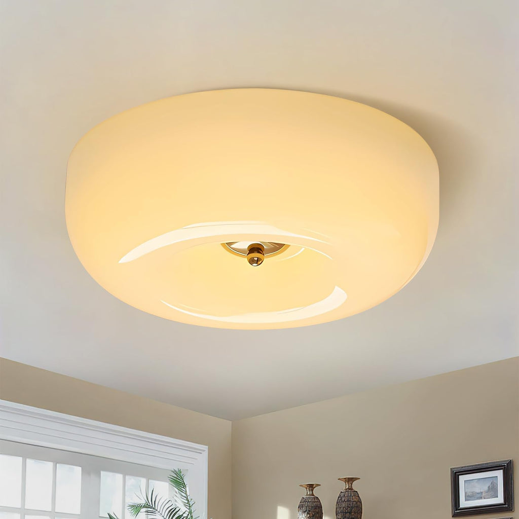 Modern Gold Glass Flush Mount Ceiling Light Unique Ceiling Light Fixture Hallway Globe Light Fixture Mid Century Overhead Light Vintage Semi Flush Mount Ceiling Light Fixture