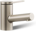 KOHLER K-33590-4N-BN Elate® Short Single-Handle Bathroom Sink Faucet, Single-Hole Bathroom Faucets, 0.5 GPM, Vibrant Brushed Nickel
