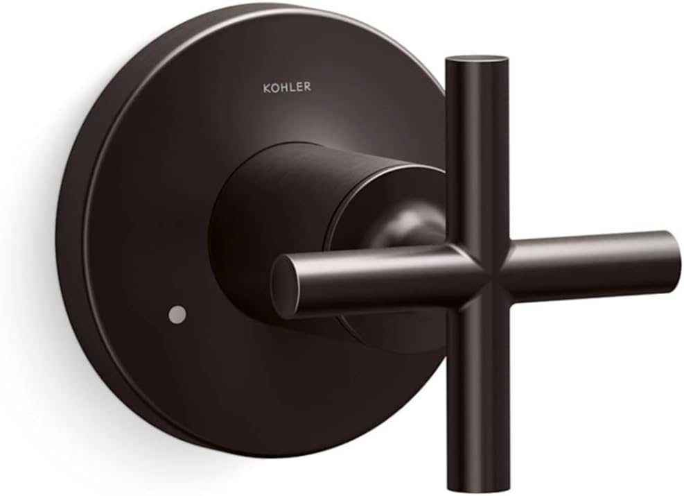 KOHLER Purist® Valve trim with cross handle for transfer valve, requires valve