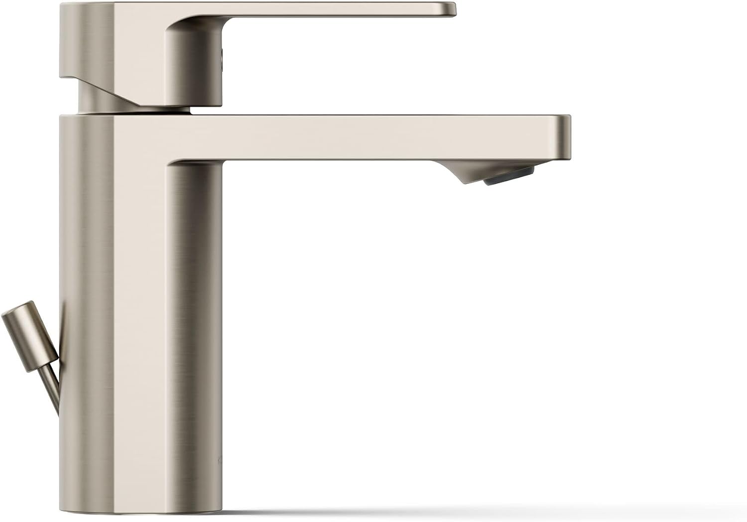 Kohler 23472-4K-BN Parallel Single-Handle 1.0 GPM Bathroom Sink Faucet, Vibrant Brushed Nickel