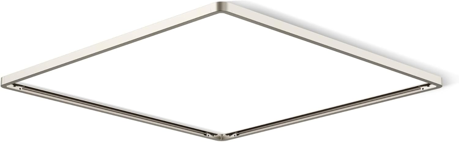 KOHLER Real Rain Overhead Panel Trim for Real Rain Panel K-31110, K-31111-BN, Brushed Nickel