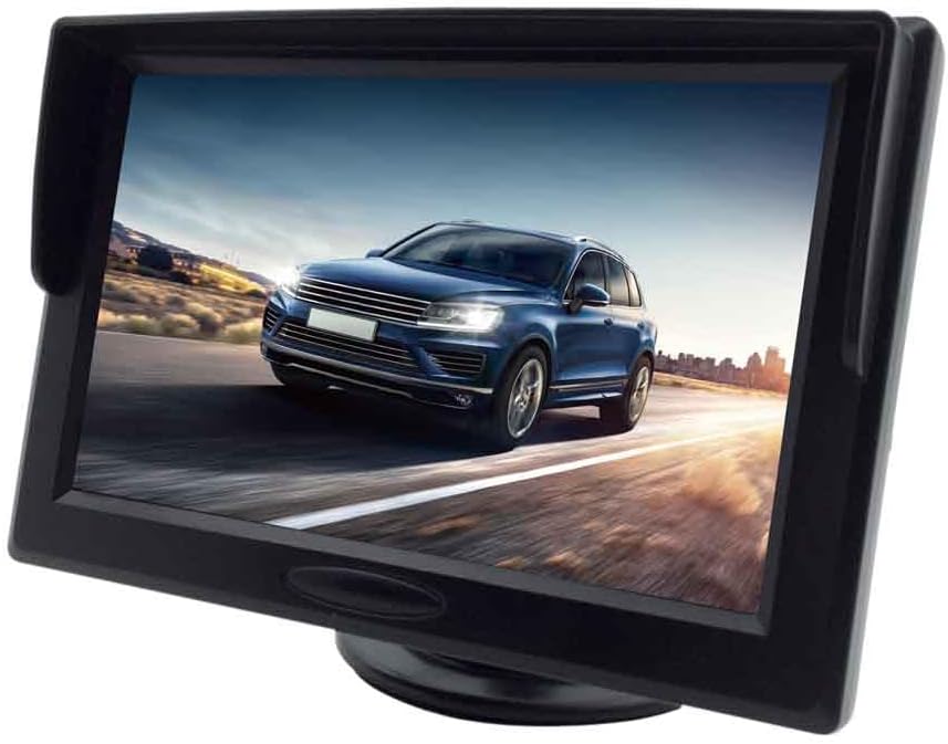 Rydeen BM500S 5' TFT LCD Screen Stand Alone Back-Up Monitor w/ 2 Video Inputs