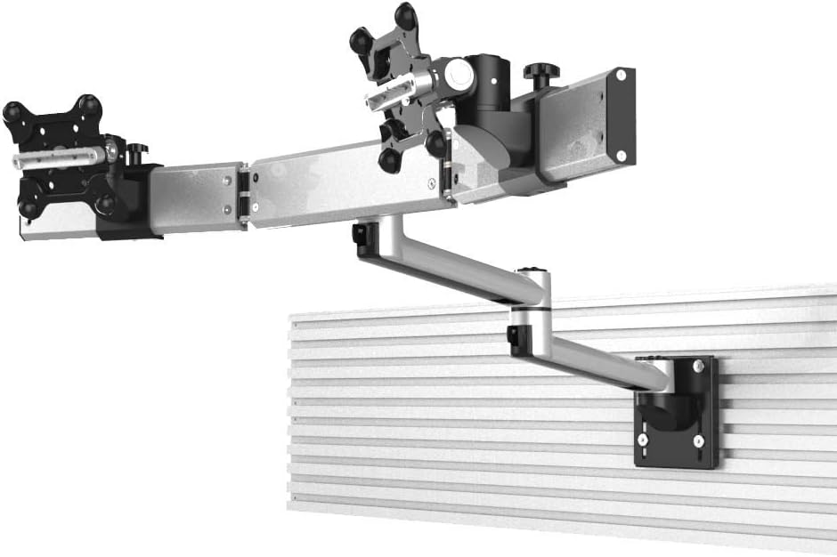 Dual Apple VESA Mount for Slatwall Dual Arm with Quick Release (BL-AS90)