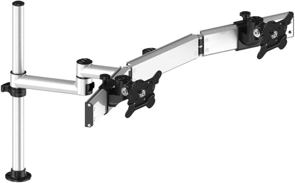 Dual Track Rail Mount for Apple Display Quick Release with Dual Arm (BL-AT109)