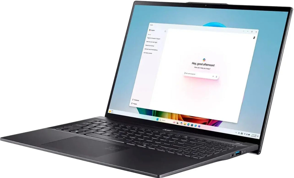Acer 2025 Swift 16 AI Business Laptop - 16' 2880x1800 Touchscreen - Intel Ultra 7 256V - 16GB RAM 4TB SSD - Intel Arc Graphics - Thunderbolt 4 - HD Audio - 1440p QHD IR Camera - W11H - Ice Black