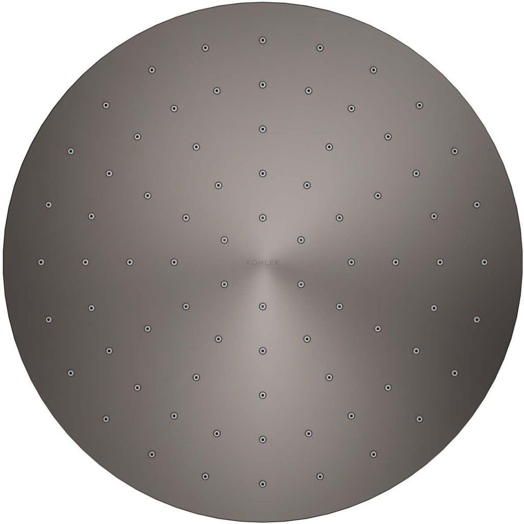 Kohler 13689-G-TT, 10 CONTEMPORARY ROUND RAIN SHWHD,1.75GPM, Vibrant Titanium