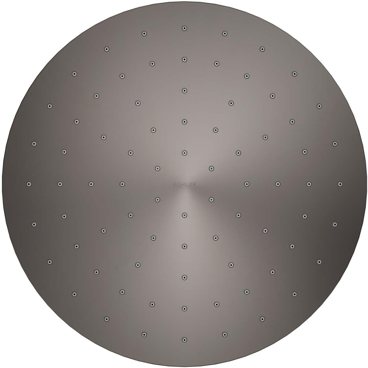 Kohler 13689-G-TT, 10 CONTEMPORARY ROUND RAIN SHWHD,1.75GPM, Vibrant Titanium