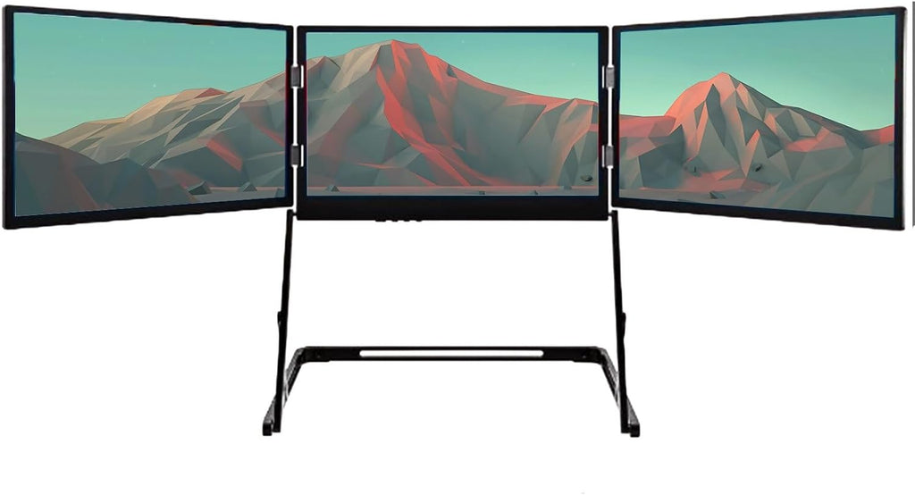Laptop Dual Monitors, Display Extender, Portable Laptop Screen Extender, 15.6-inch HD Display, Easily Create a Multi-Screen Home Office System for Improved Meeting and Learning Efficiency