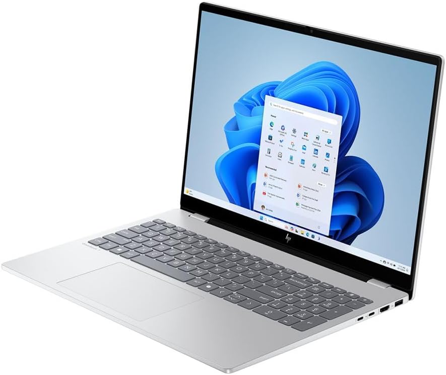 HP OmniBook 7 AI 16-ay0002nr 16' 2K OLED Touchscreen Display Gaming Laptop Computer, Intel Core Ultra 7 255H 1.5GHz; NVIDIA GeForce RTX 4050 6GB GDDR6; 32GB DDR5-5600 RAM; 1TB NVMe SSD