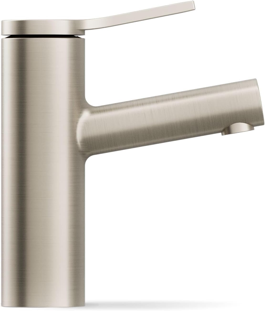 KOHLER K-35048-4K-BN Elate® Single-Handle Bathroom Sink Faucet, Bathroom Faucets, 1.0 GPM, Vibrant Brushed Nickel