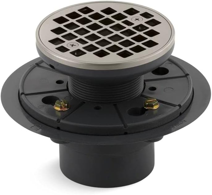 KOHLER Clearflo Round design tile-in shower drain