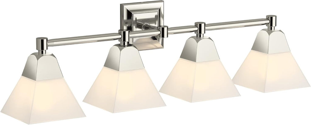 Kohler 4-Light Vanity - Brushed Nickel Memoirs Collection