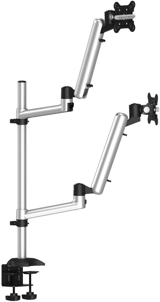 Dual Monitor Desk Mount for Apple Top Down or Side by Side (BL-AP22)