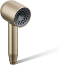 KOHLER 26286-BV Statement Single-Function HAND SHOWER, Maximum Spray Performance with an Easy-to-clean Surface, Vibrant Brushed Bronze, 2.5 GPM