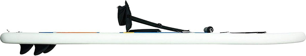 Bestway Hydro-Force White Cap 10 Foot Inflatable SUP Stand Up Paddle Board and Kayak w/Traction Pad, Backrest Seat, 3 Fins, and Aluminum Oar (2 Pack)