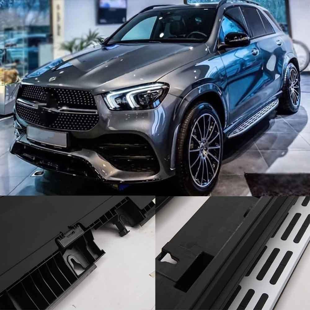 Heavy Duty 600 LBS Side Steps fit for 2020-2026 Mercedes Benz GLE W167 350 450 580 53 63 AMG Running Boards Nerf Bar Accessories